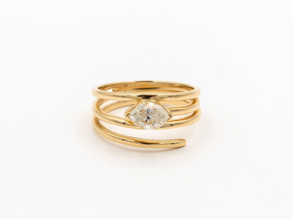 Marquise Diamond Ring