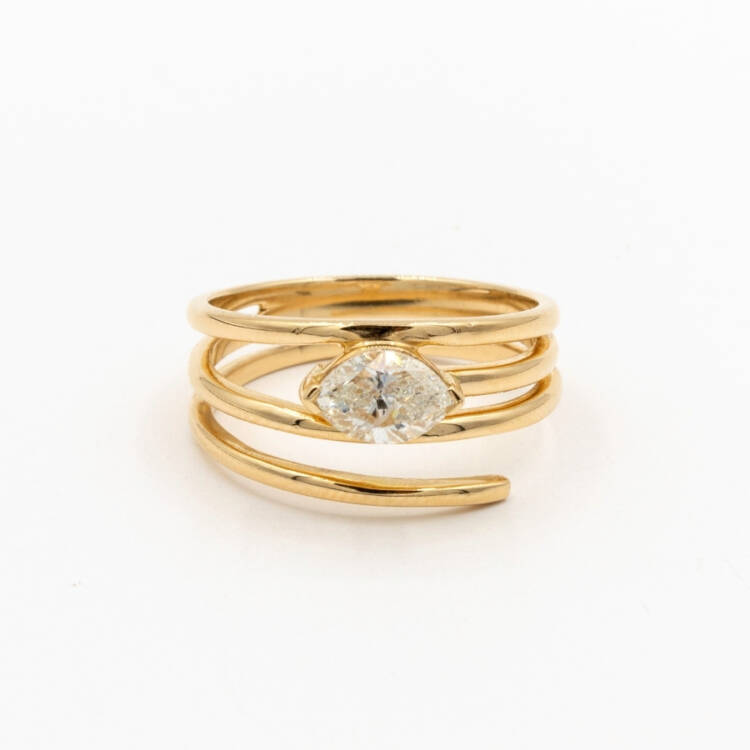 Marquise Diamond Ring