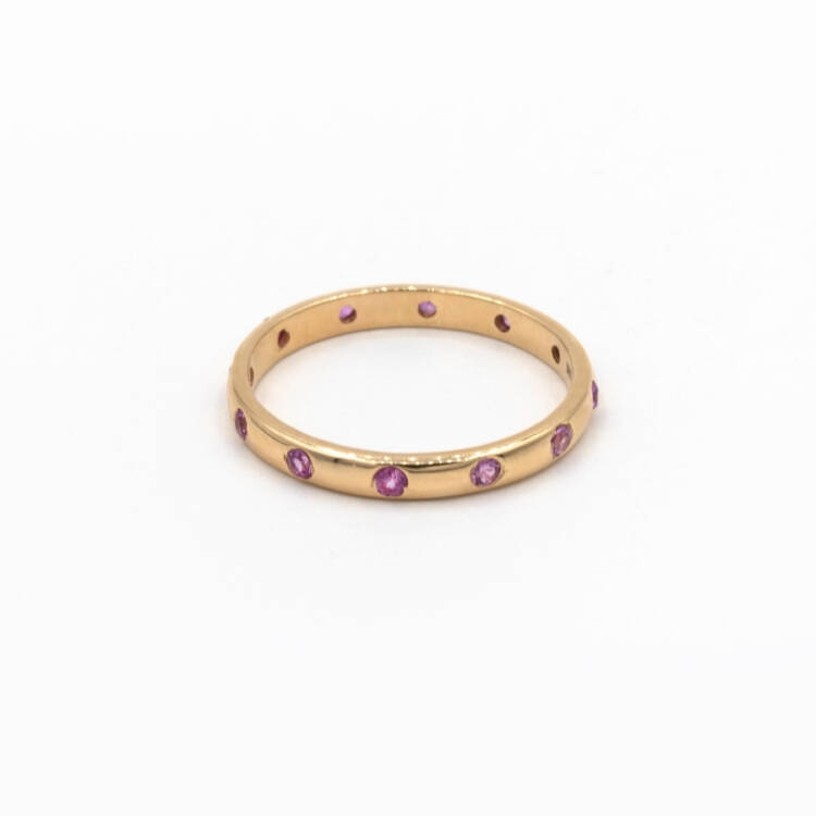 Pink Sapphire Ring