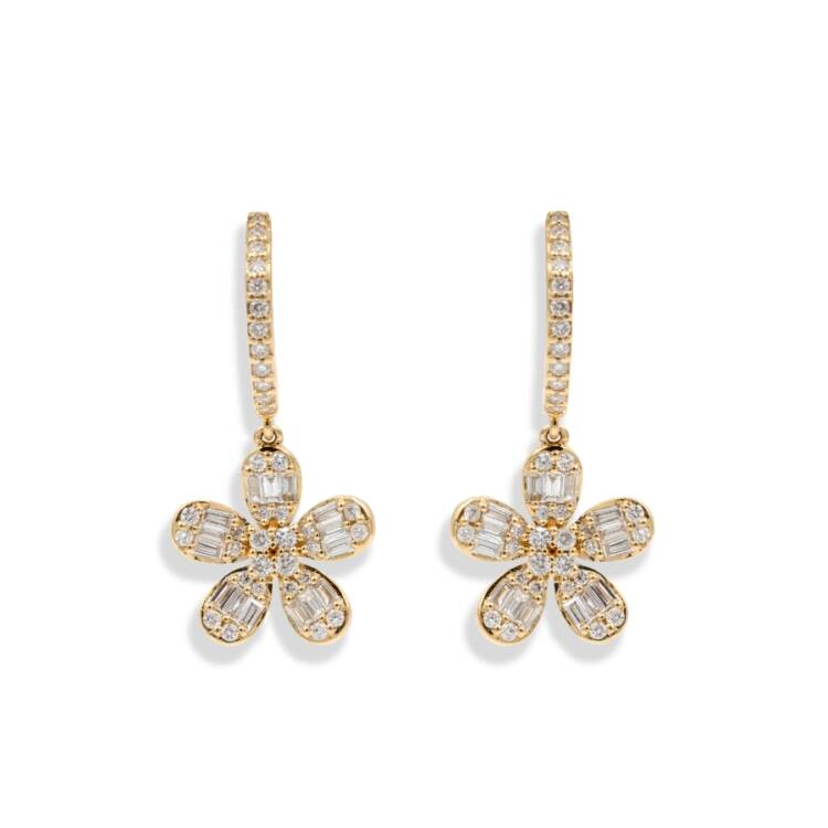 Diamond Flower Huggies