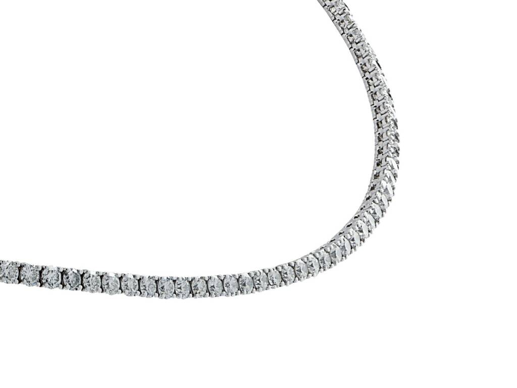 Tennis Necklace 14k Gold