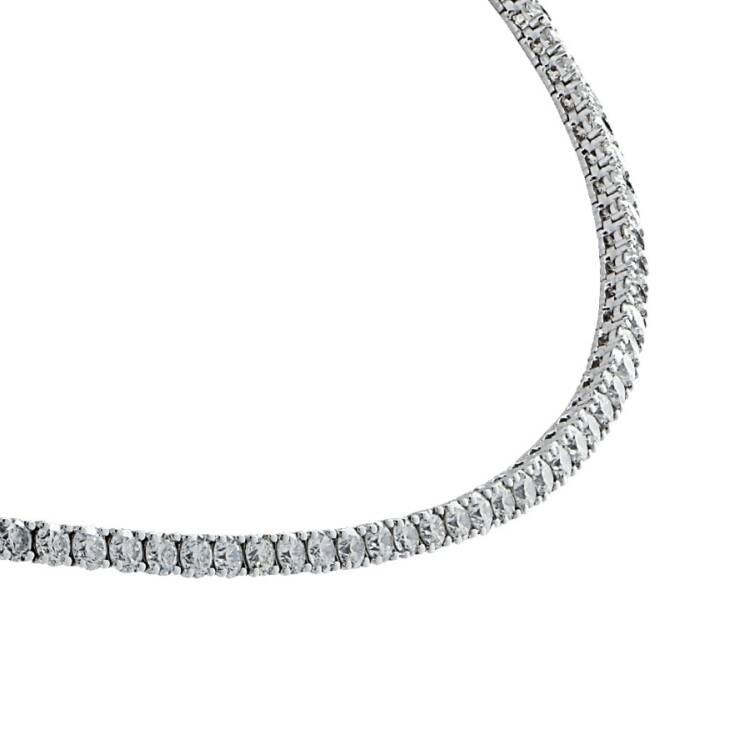 Tennis Necklace 14k Gold