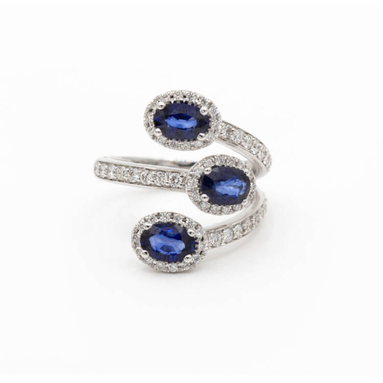 3 Sapphire Ring