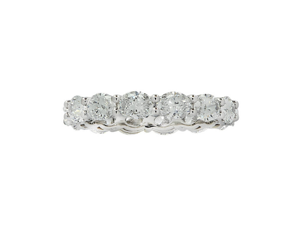 White Gold Infinity Ring