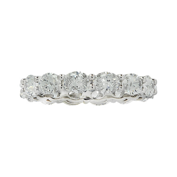 White Gold Infinity Ring