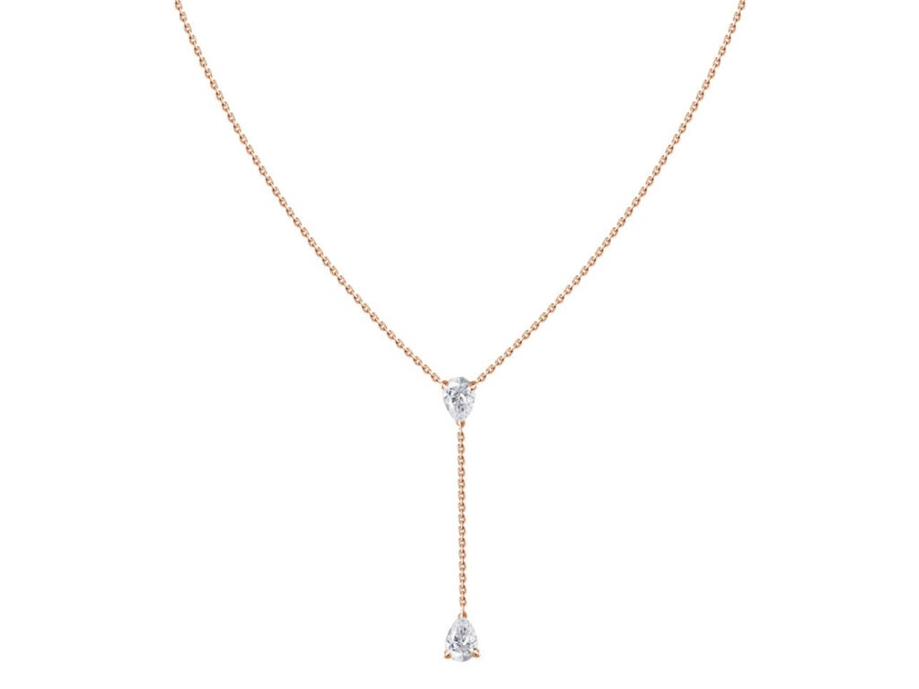 Double Diamond Pendant