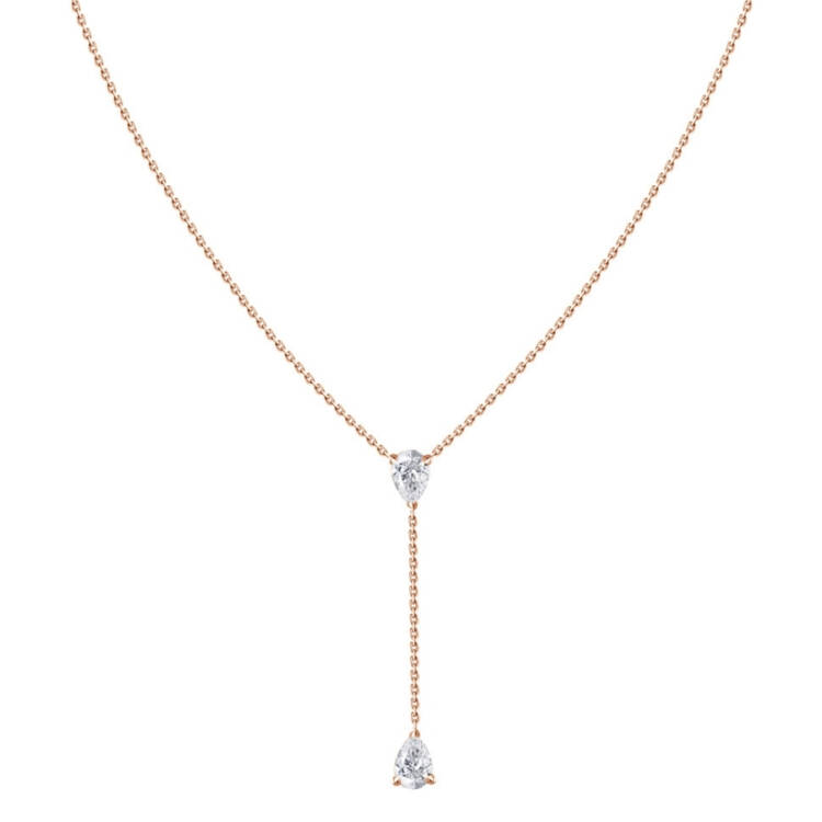 Double Diamond Pendant