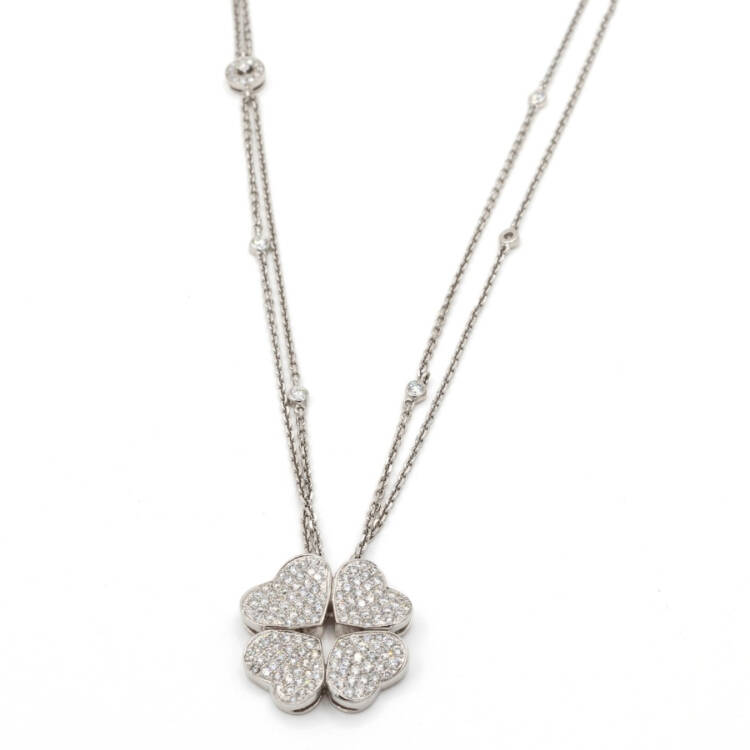 Clover Heart Pendant