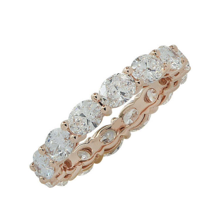 East West Diamond Eternity Band