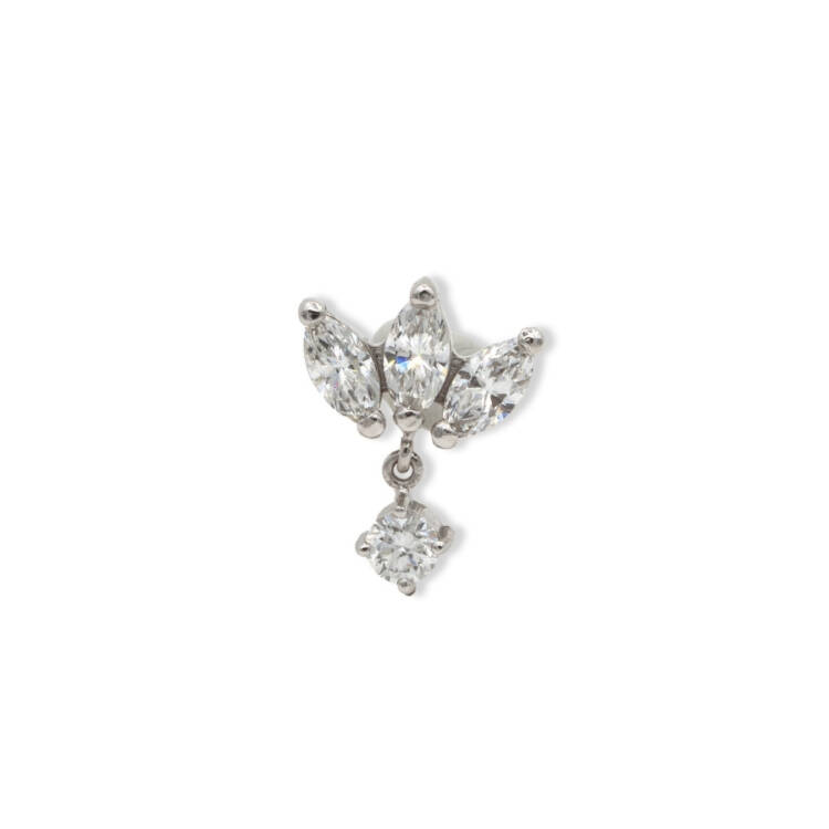 Marquise Trinity Stud