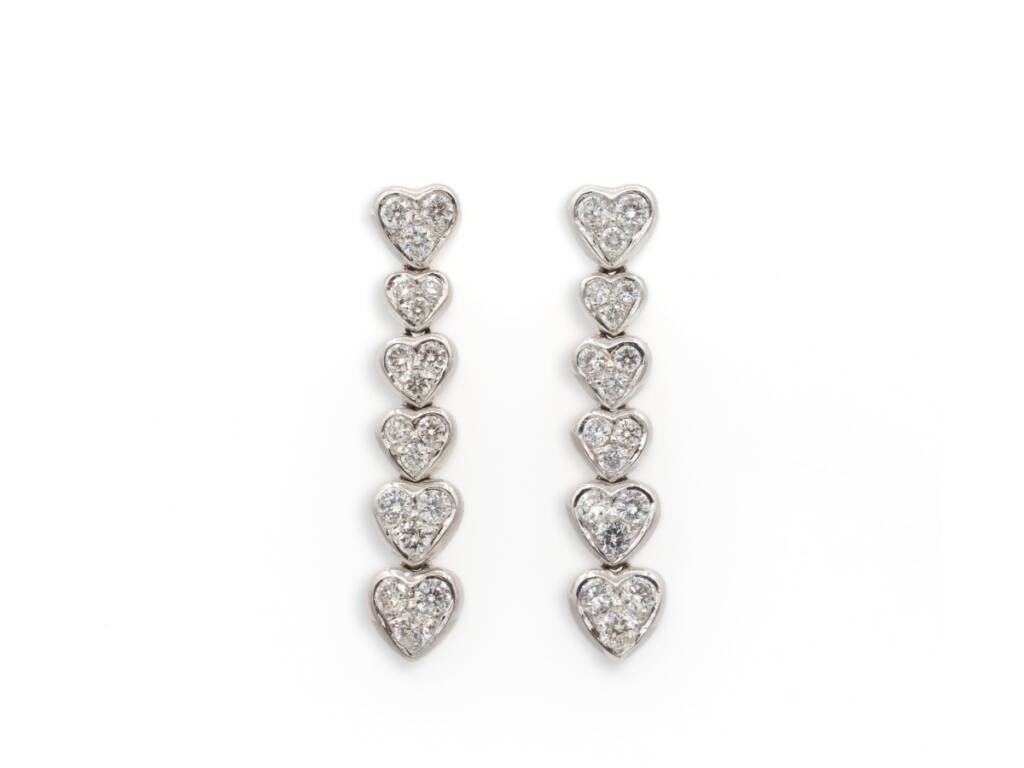 Pendant Heart Earrings
