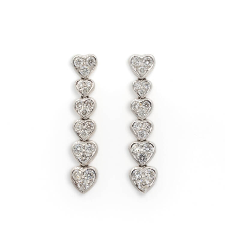 Pendant Heart Earrings